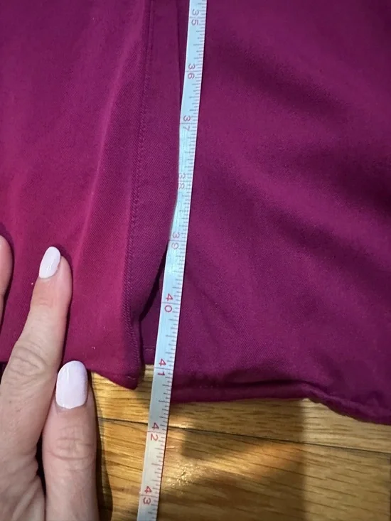 J. Jill Purple Sleeveless Button Up Midi Dress Collared Petite Large - Picture 8 of 8